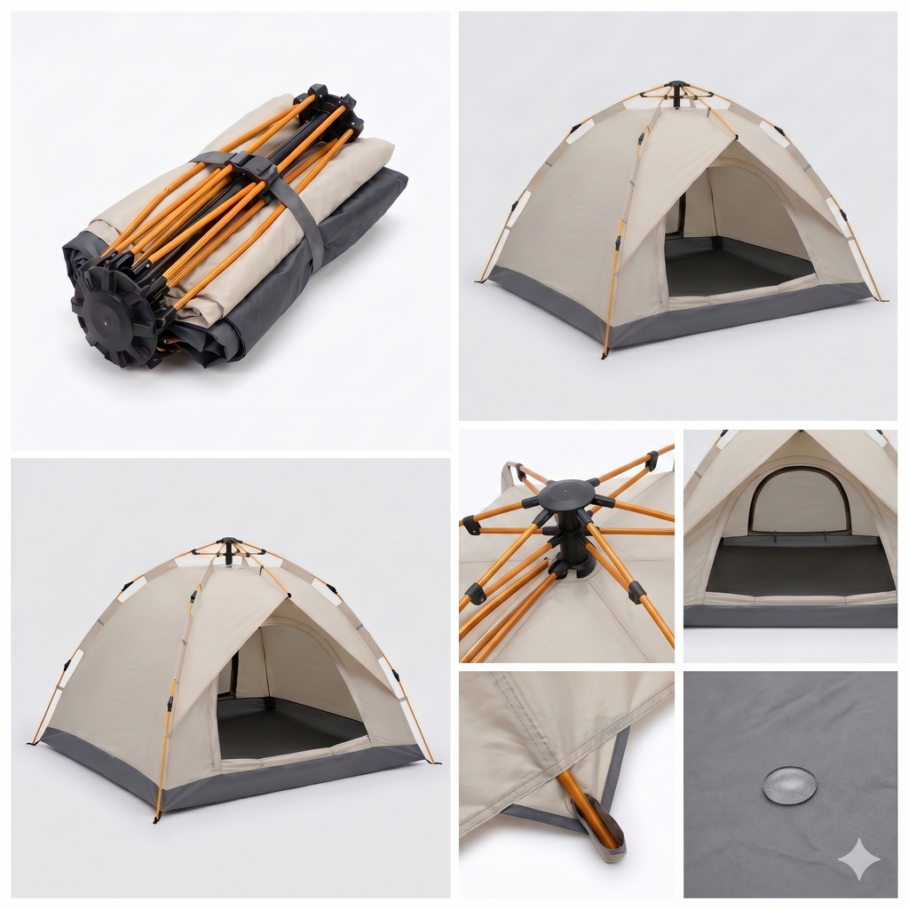 Tente-pliable